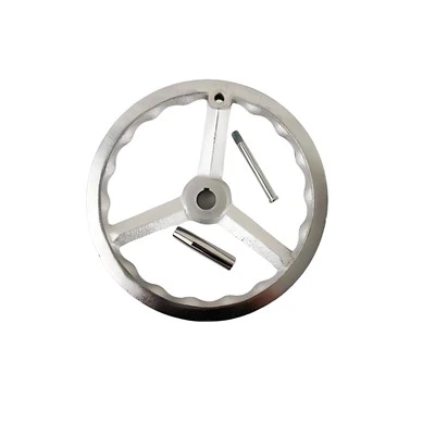 عجلة يدوية من الحديد الزهر ملولبة